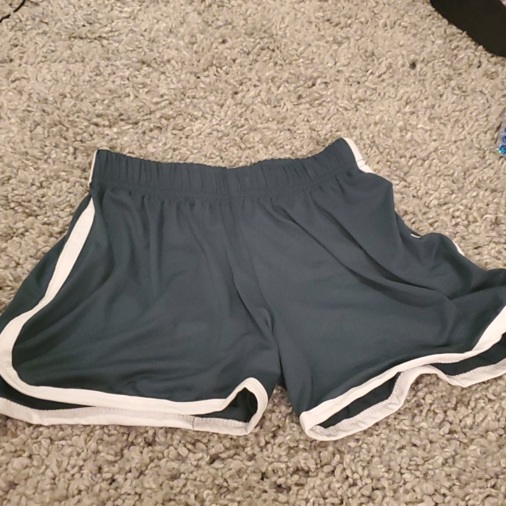 Green shorts